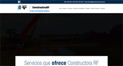 Desktop Screenshot of constructorarf.com.pe